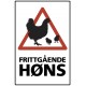 Frittgående høns