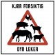 Dyr leker