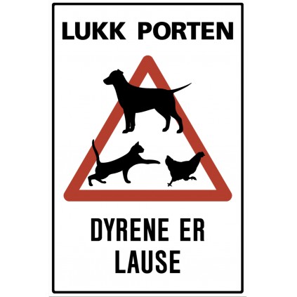 Lukk Porten - Dyrene er lause