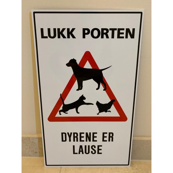 Lukk Porten - Dyrene er lause