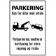 Parkering kun etter avtale