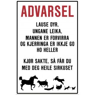 Advarsel 2 - Få med deg heile sirkuset