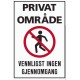 Privat område