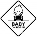 Baby On Board klistremerke